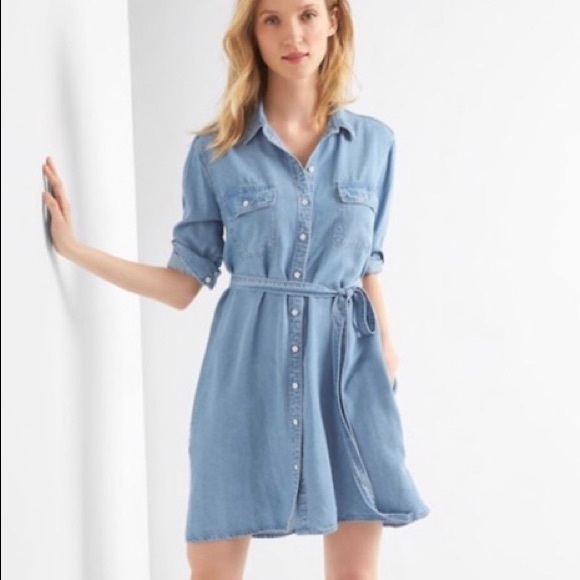 gap denim dresses